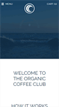 Mobile Screenshot of organiccoffeeclub.com